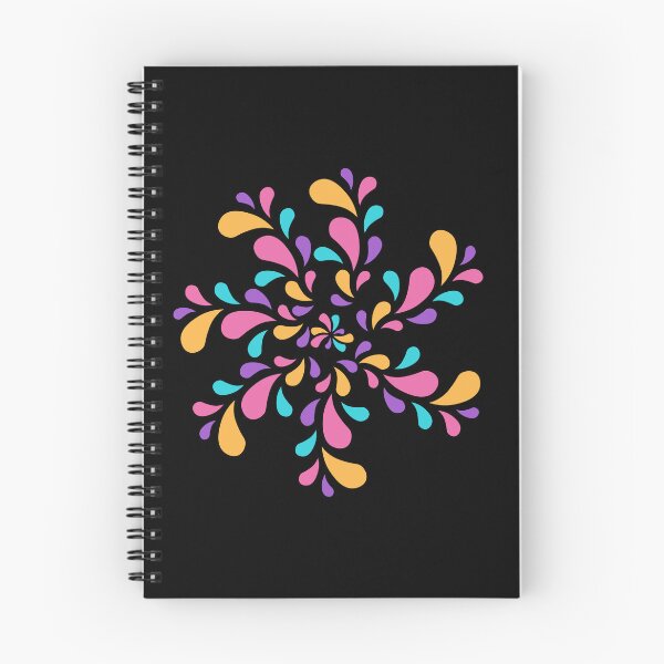 Item preview, Vibrant Retro Liquid Splash Abstract Seamless Pattern. designed and sold by Jyoti-Quotes.