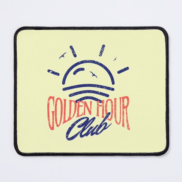 Item preview, Retro Golden Hour Club Aesthetic Sun Shirt - Distressed Vintage Sunset Beach Tee designed and sold by illeN-Art-World.