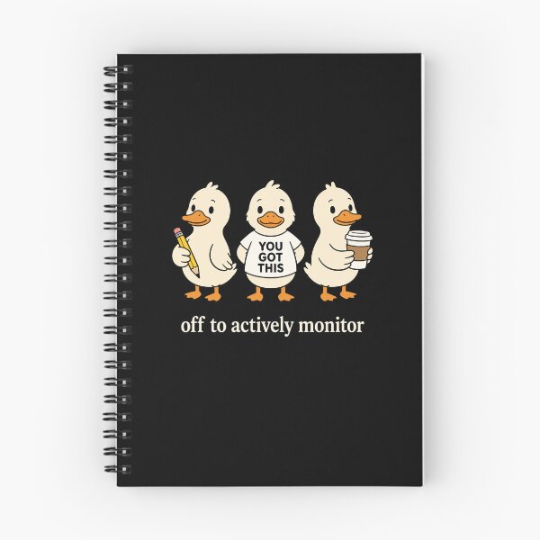 Item preview, Funny Teacher Off to Actively Monitor Cute Goose Teacher designed and sold by viectory.