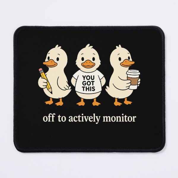 Item preview, Funny Teacher Off to Actively Monitor Cute Goose Teacher designed and sold by viectory.