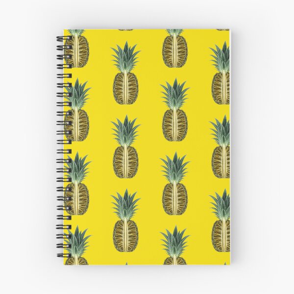 Item preview, Anatomical glowing pineapple cross-section designed and sold by Side Quest Co..