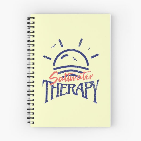 Item preview, Fix Saltwater script first. Then: Retro Saltwater Therapy Beach Shirt - Minimalist Ocean Lover Gift Apparel designed and sold by illeN-Art-World.