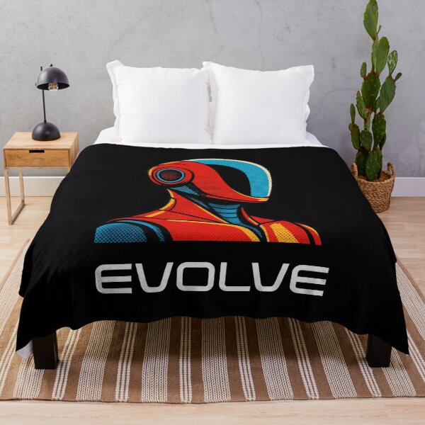 Item preview, EVOLVE Humanoid Robot Evolution T-Shirt | Future of AI & Human Innovation designed and sold by TEEJAMBOREE.
