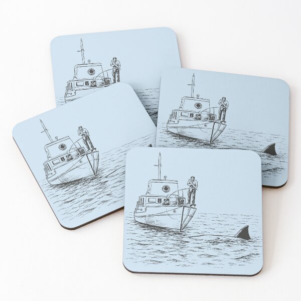 Item preview, Jaws Quint Scene designed and sold by ChunkByChunk.