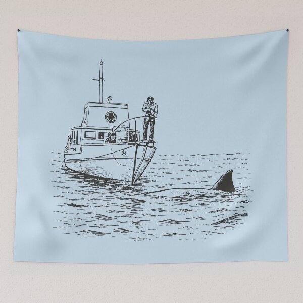 Item preview, Jaws Quint Scene designed and sold by ChunkByChunk.