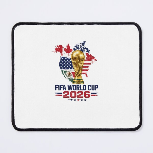 Item preview, World Cup 2026 Usa Canada and Mexico fan Pod art, Soccer Trophy, PNG art, North America Football 2026 designed and sold by AZOne Shop.
