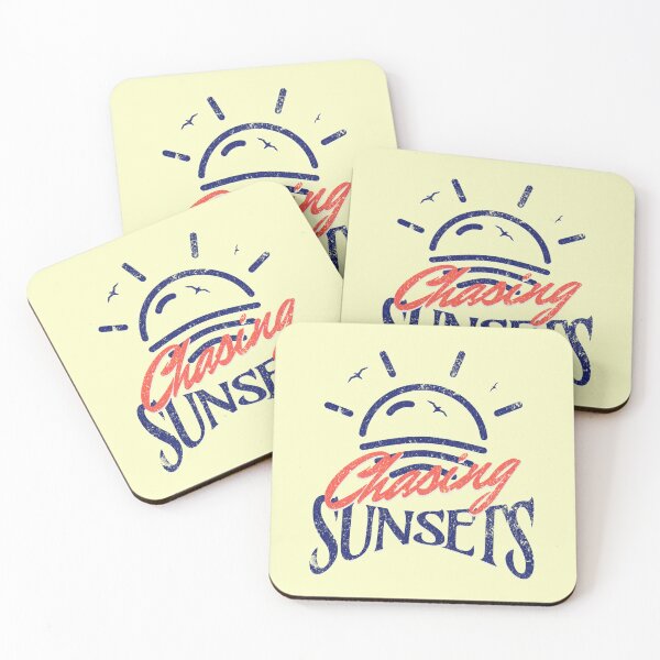 Item preview, Chasing Sunsets Sunset Lover Shirt - Aesthetic California Beach Vibes Graphic Tee designed and sold by illeN-Art-World.