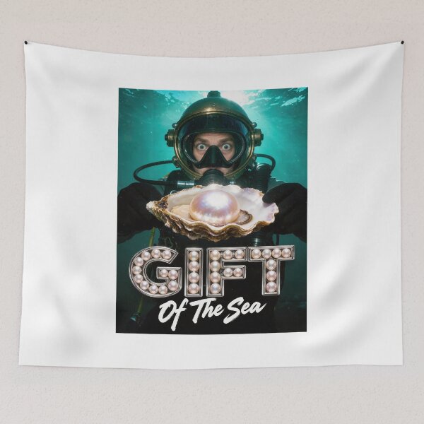 Item preview, Gift Of The Sea Print designed and sold by Lichentroupe63.