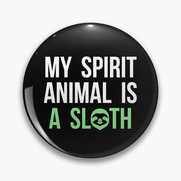 Item preview, My Spirit Animal Is A Sloth Funny Lazy T-Shirt Animal Humor Gift Sloth Lover Tee designed and sold by TongTang.