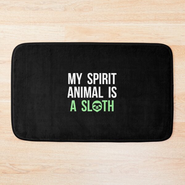 Item preview, My Spirit Animal Is A Sloth Funny Lazy T-Shirt Animal Humor Gift Sloth Lover Tee designed and sold by TongTang.