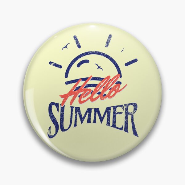 Item preview, Copy of Cute Hello Summer Sun and Seagulls Tee - Summer Holiday Gift for Bestie designed and sold by illeN-Art-World.
