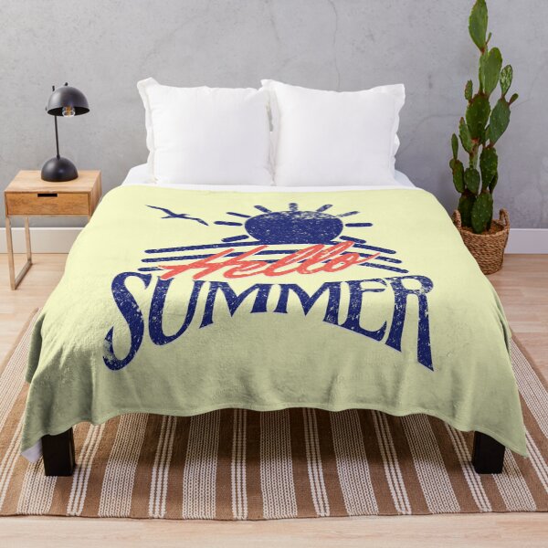 Item preview, Cute Hello Summer Sun and Seagulls Tee - Summer Holiday Gift for Bestie designed and sold by illeN-Art-World.