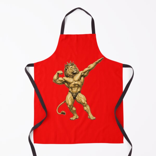 Item preview, Muscular King Lion Bodybuilder designed and sold by BeastMode.