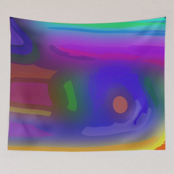 Item preview, Colorful Abstract Painting 2 designed and sold by masabo.