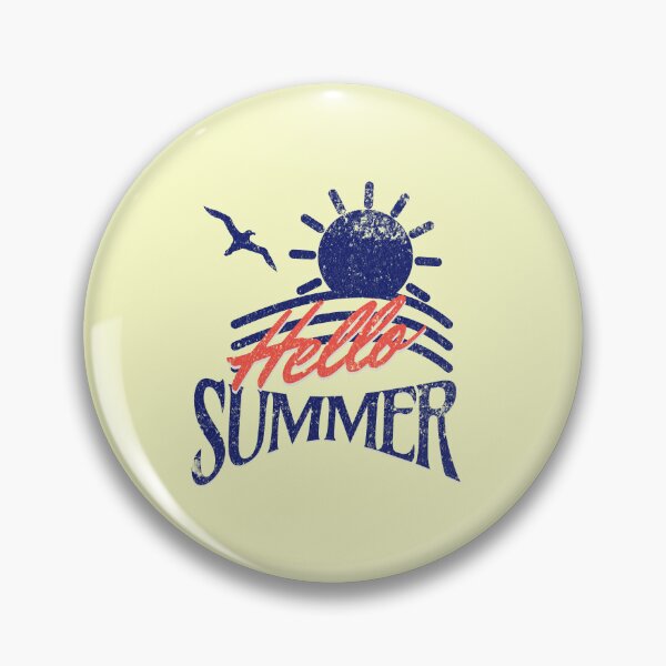 Item preview, Retro Hello Summer Sun T-Shirt - Vintage Beach Vacation Tee designed and sold by illeN-Art-World.