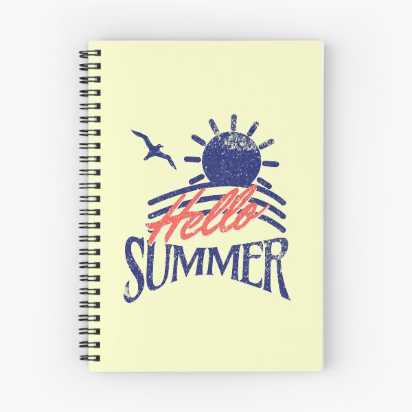 Item preview, Retro Hello Summer Sun T-Shirt - Vintage Beach Vacation Tee designed and sold by illeN-Art-World.