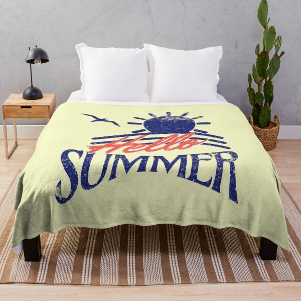 Item preview, Retro Hello Summer Sun T-Shirt - Vintage Beach Vacation Tee designed and sold by illeN-Art-World.