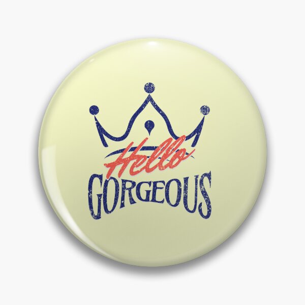 Item preview, Hello Gorgeous Crown Graphic Tee - Trendy Self Love Women Clothing designed and sold by illeN-Art-World.