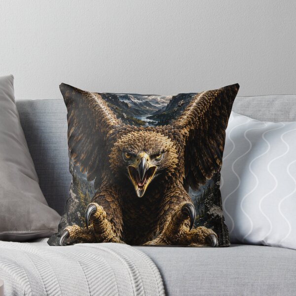 Item preview, Spectacular 3D relief golden eagle designed and sold by JcAbstractArt.