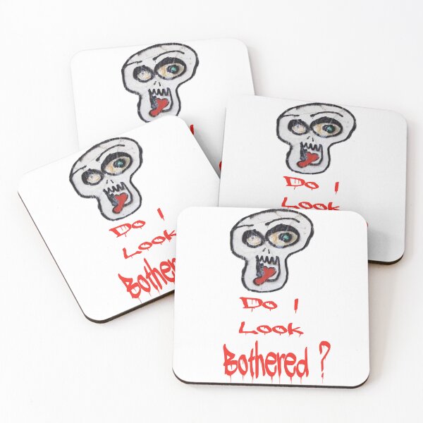 Item preview, Graffiti Skull with tongue out, Do I look Bothered? designed and sold by JonDelorme.