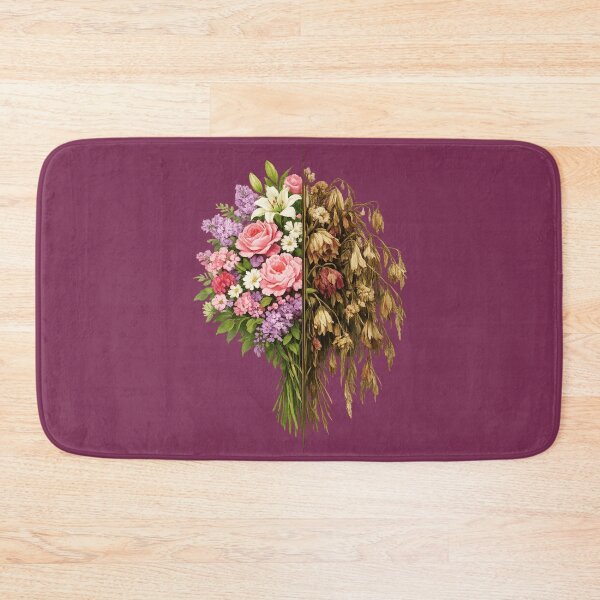 Item preview, Bloom to Wither - Half Fresh Half Dried Floral Life Desig. designed and sold by LunaPrintCo.