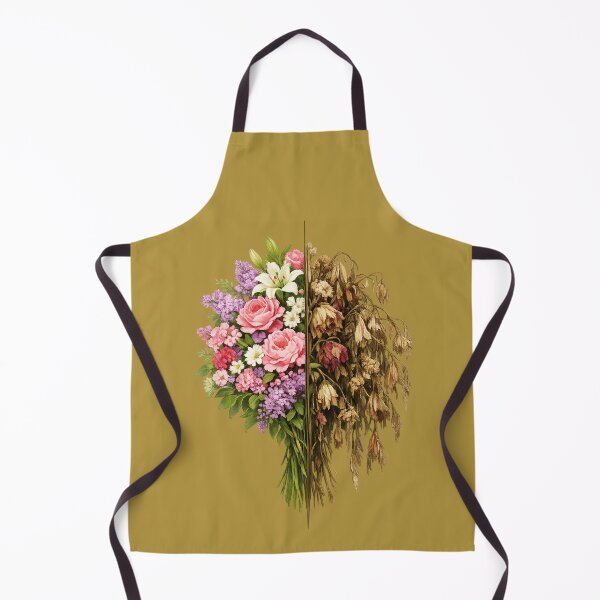 Item preview, Bloom to Wither - Half Fresh Half Dried Floral Life Desig. designed and sold by LunaPrintCo.