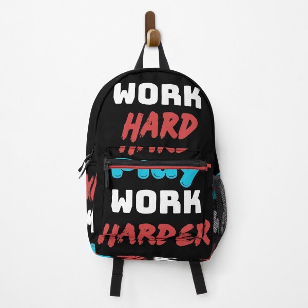 Item preview, Work hard. P̶l̶a̶y̶ Work harder. designed and sold by PurePurpose.