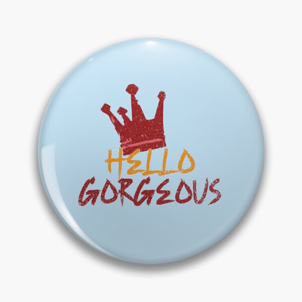 Item preview, Hello Gorgeous Queen Crown Shirt - Bachelorette Party Bridesmaid Top designed and sold by illeN-Art-World.