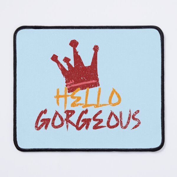 Item preview, Hello Gorgeous Queen Crown Shirt - Bachelorette Party Bridesmaid Top designed and sold by illeN-Art-World.