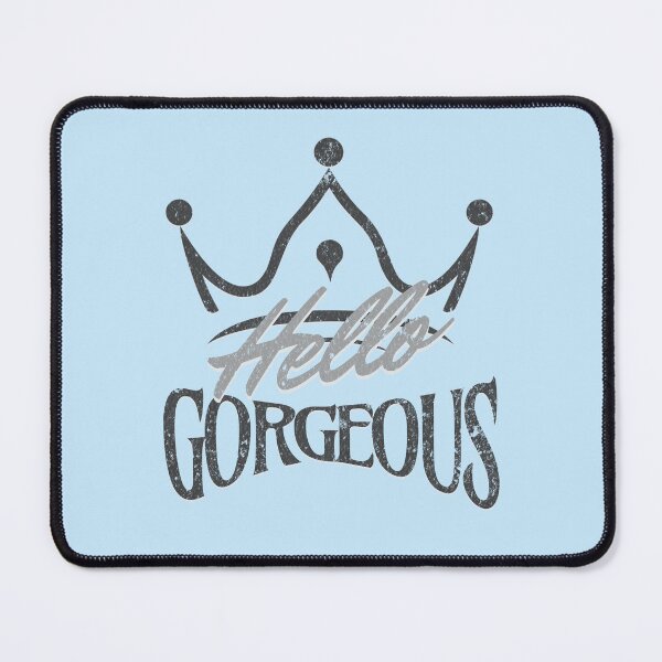 Item preview, Hello Gorgeous Crown Graphic Tee - Trendy Self Love Women Clothing designed and sold by illeN-Art-World.