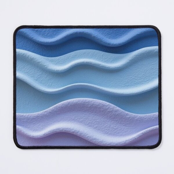 Item preview, Blue Purple Wave Texture Artwork designed and sold by NivyasArtistry.