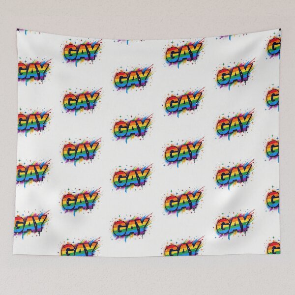 Item preview, Rainbow Gay Pride Splash Art designed and sold by ZhivanCrimson.