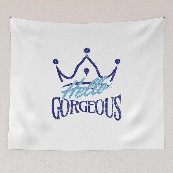 Item preview, Hello Gorgeous Queen Crown Shirt - Bachelorette Party Bridesmaid Top designed and sold by illeN-Art-World.