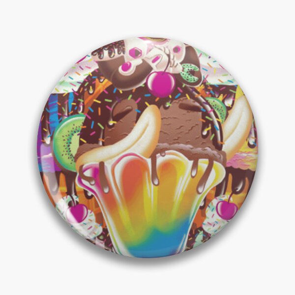 Item preview, Psychedelic Rainbow Ice Cream Sundae designed and sold by HueStudioCo.
