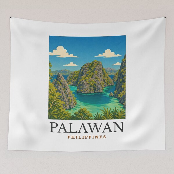 Item preview, Palawan - Philippines  designed and sold by GoodOldVintage.