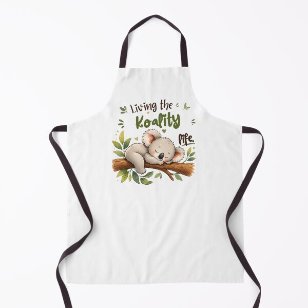 Item preview, Living the Koality Life | Cute Sleeping Koala Cartoon Sticker | Kawaii Australian Animal Gift designed and sold by CRAZZYDOODLES.