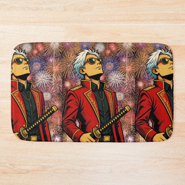 Item preview, Samurai watching fireworks  designed and sold by PurePurpose.
