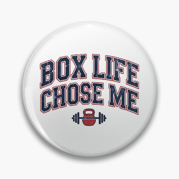 Item preview, Box Life Chose Me Funny Crossfit Box Member WOD Training designed and sold by GallaresDesign.