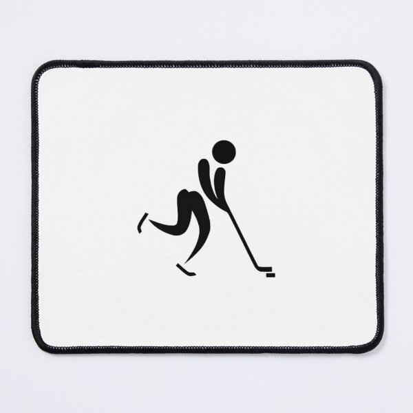 Item preview, ZPS Winter Sport Ice Hockey Black Silhouette designed and sold by ZaryaParx.