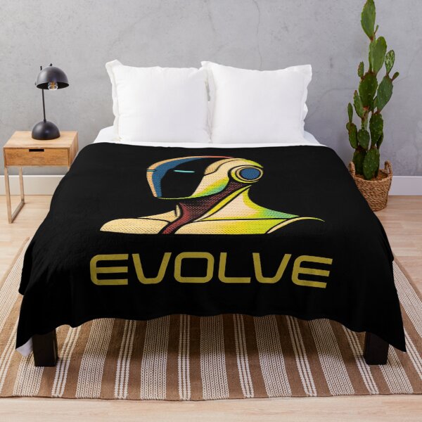 Item preview, EVOLVE Humanoid Robot Evolution T-Shirt | Future of AI & Human Innovation designed and sold by TEEJAMBOREE.