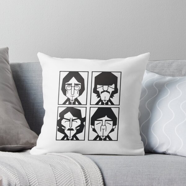Item preview, Minimalist Classic Rock Band Four Panel Geometric Art designed and sold by Macias123.