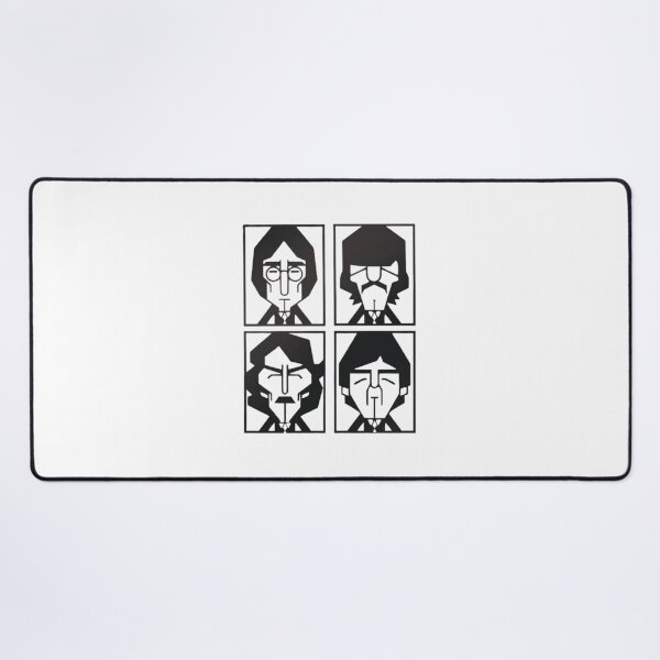 Item preview, Minimalist Classic Rock Band Four Panel Geometric Art designed and sold by Macias123.