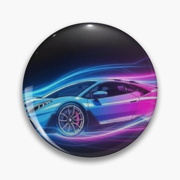 Item preview, Neon light trails racing art designed and sold by Nexus Space.