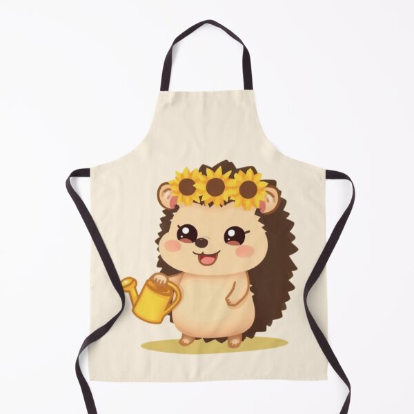 Item preview, Cute Sunflower Hedgehog Kawaii Sticker | Adorable Garden Animal Gift designed and sold by Stylestickers55.