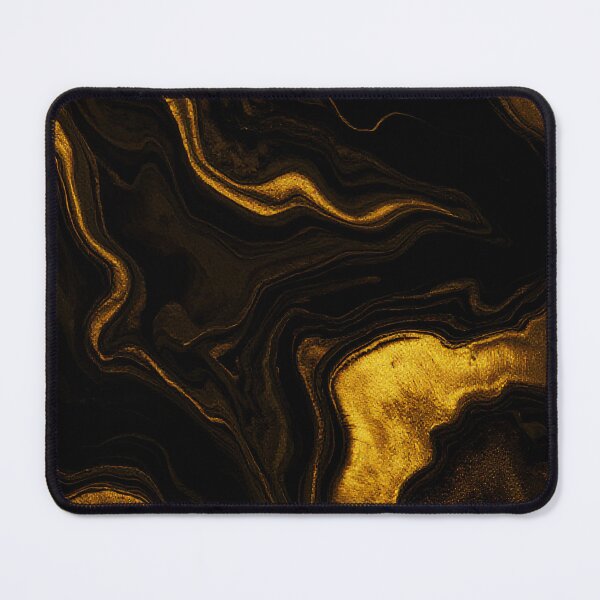Item preview,  Gold and Black Marble Swirl designed and sold by StudioForge.