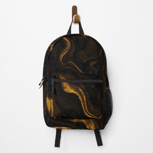 Item preview, Gold and Black Marble Swirl designed and sold by StudioForge.