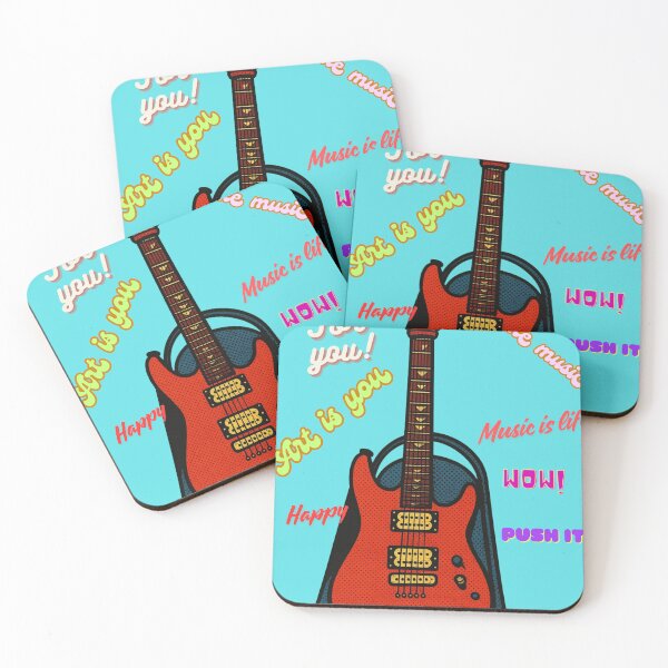Item preview, Guitar Pop Art designed and sold by UltarOutfit.