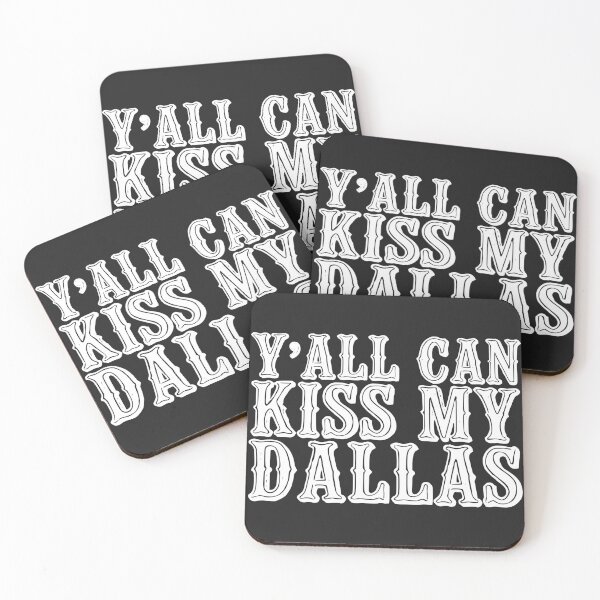 Item preview, Vintage Y'all Can Kiss My Dallas designed and sold by legendaryskins.