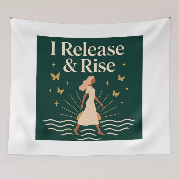 Item preview, I Release & Rise designed and sold by Fresh Starts.