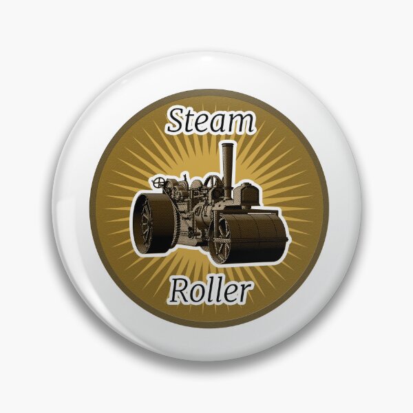 Item preview, Steam Tractor - Steam Roller Vintage designed and sold by brucebrazil.